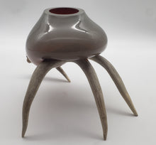 Load image into Gallery viewer, Hunters Paradise Series (Golden Iris Bowl on Antler)