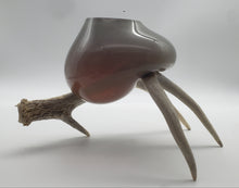Load image into Gallery viewer, Hunters Paradise Series (Golden Iris Bowl on Antler)