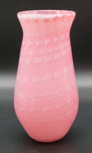 Load image into Gallery viewer, Pink Vase with a Dashed Wrap