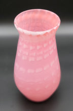 Load image into Gallery viewer, Pink Vase with a Dashed Wrap