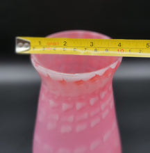 Load image into Gallery viewer, Pink Vase with a Dashed Wrap