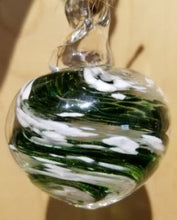 Load image into Gallery viewer, Memorial Glass Small Orb Pendant (many color options)