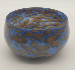 Bowl #* (Blue and Brown)