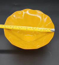 Load image into Gallery viewer, Orange Footed Handkerchief Bowl (#1)
