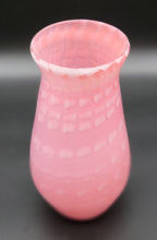 Load image into Gallery viewer, Pink Vase with a Dashed Wrap
