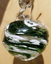 Load image into Gallery viewer, Memorial Glass Small Orb Pendant (many color options)
